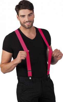 ANGEL TOMAS, SA Atosa Fuchsia Straps Suspenders Rose