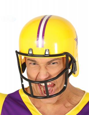 FIESTAS GUIRCA, S.L. Casque de football am&eacute;ricain jaune adulte