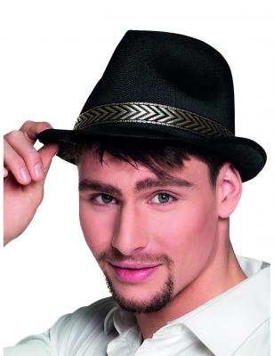 GENERIQUE Chapeau borsalino trilby noir adulte