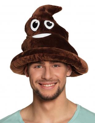 GENERIQUE Boland 04284 - Chapeau Shithead Mens, marron, taille unique, smiley, Accessoire, f&ecirc;te &agrave; th&egrave;me