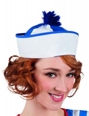 AXHO Boland 95804 Bonnet Bleu marine/blanc