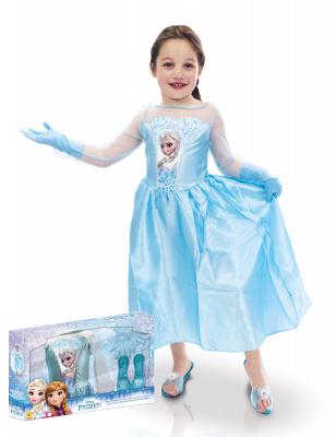 DISNEY Rubies - - Panoplie Elsa + Accessoires - Taille L- I-630085L