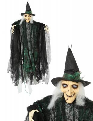 BIGBUY Atosa Witch Pendant 110 Cm Light Costume Pendant Vert