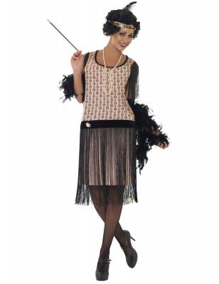 GENERIQUE D&eacute;guisement ann&eacute;es 20 charleston femme Small
