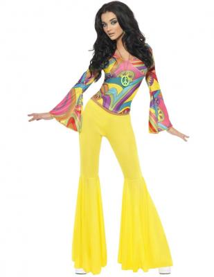 SMIFFYS Costume 70's Groovy Babe - Multicolores - S