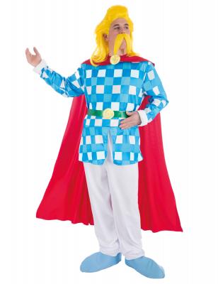 CHAKS Costume Licence Officielle Assurancetourix Adulte - Bleu - M 