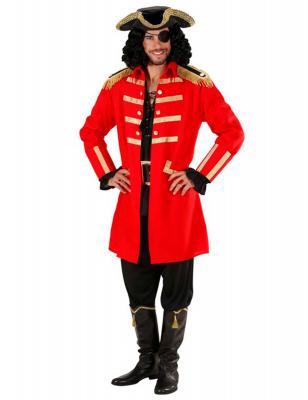 GENERIQUE D&eacute;guisement Capitaine Pirate Royal Marines Homme - L - Rouge - 89273