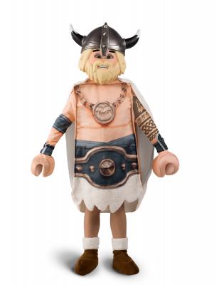 Viving Costumes Playmobil Movie Charlie Junior Custom Marron 5-6 Years 