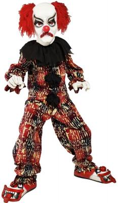 PL RH SMITH & SONS WIGMAKERS LTD TRADING AS SMIFFY S, Smiffys Costume clown effrayant, avec haut, pantalon & masque