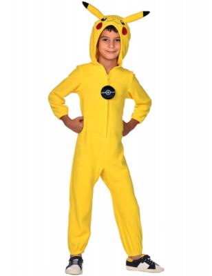 AMSCAN D&eacute;guisement enfant  Pok&eacute;mon Pikachu Taille 6-8 ans Jaune
