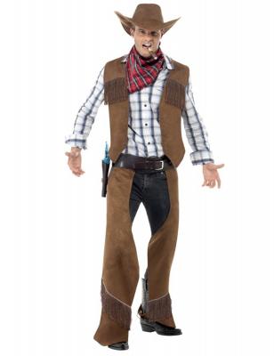 GENERIQUE D&eacute;guisement Cowboy Far-west M Marron 22656/m Smiffys M - 22656/M Smiffys
