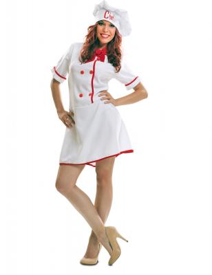 MY OTHER ME FUN COMPANY, SL D&eacute;guisememt de Cuisini&egrave;re Chef pour femme