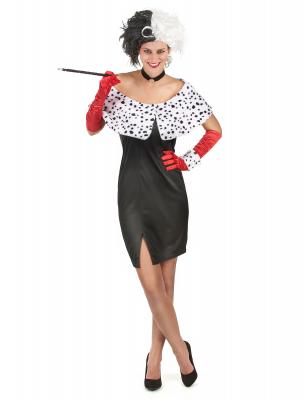 SMIFFYS Evil Madame Costume, Female Uk Dress 16-18