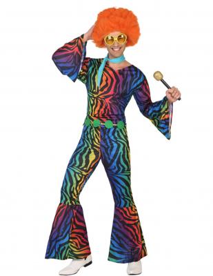 ATOSA D&eacute;guisement Disco L&eacute;opard Multicolore Homme Xl