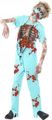 GENERIQUE D&eacute;guisement De Zombie Chirurgien Pour Enfant Taille : 10/12 Ans