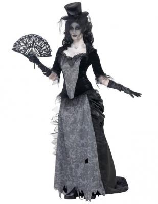 SMIFFYS Costume Fantome Veuve Noire - Noir - L