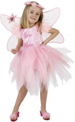 BIGBUY D&eacute;guisement pour Enfants F&eacute;e Rose (Taille 7-9 Ans)
