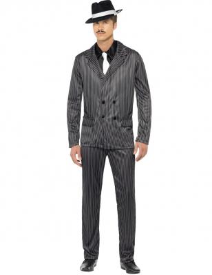 GENERIQUE D&eacute;guisement gangster  homme Medium