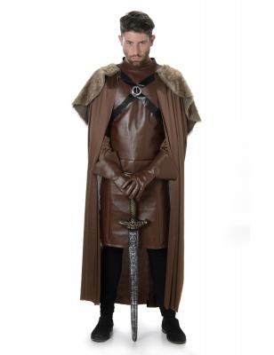 KARNIVALCOSTUMES Deguisement Chevalier Medieval Homme Marron - Marron - L