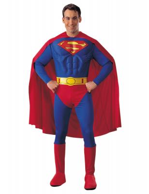 RUBIE S FRANCE D&eacute;guisement Deluxe - RUBIES - Superman - Torse Muscl&eacute; - Multicolor