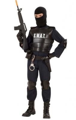 WIDMANN Costume Commando D'elite - Noir - 140 cm