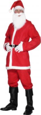 GENERIQUE Smiffys 20841 D&eacute;guisement - P&egrave;re No&euml;l - Homme - Rouge - L