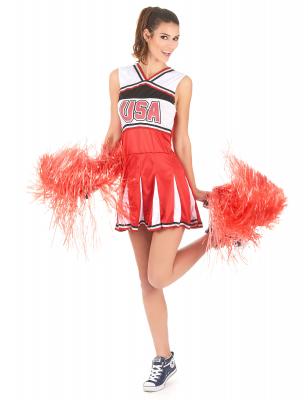 ALPEXE D&eacute;guisement Adulte Cheerleader Taille 38-40                443