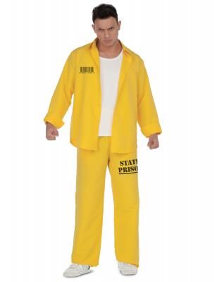 MY OTHER ME FUN COMPANY, SL D&eacute;guisement De Prisonnier Jaune Pour Homme (Taille M/L)