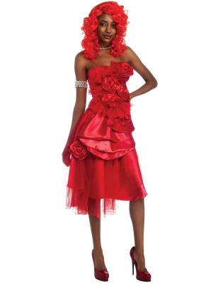 RUBIE S Rubies - Rihanna - D&eacute;guisement Robe Rouge - Taille Unique- I-880619