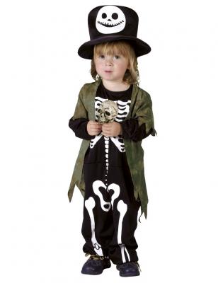 BOLAND - D&eacute;guisement-Costume Gar&ccedil;on Squelette, Boys, 10134219, 3/4 Ans