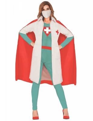 FIESTAS GUIRCA, S.L. D&eacute;guisement Super-h&eacute;ro&iuml;ne Docteur pour femme