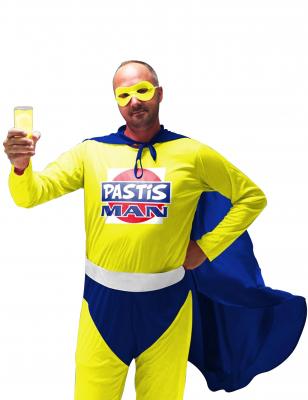STC Costume Pastis Man oe Deguisement Adulte