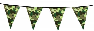 BOLAND  BOL44300 Guirlande Fanions Militaire 6 m