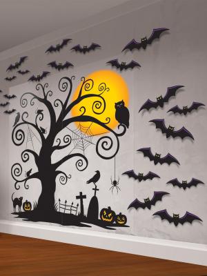 AMSCAN Kit d&eacute;corations Halloween Horreur