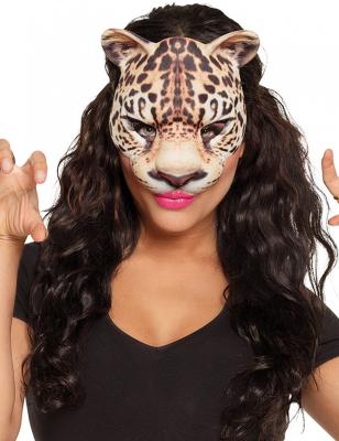 GENERIQUE Boland 56731 Demi masque pour femme, l&eacute;opard, taille unique