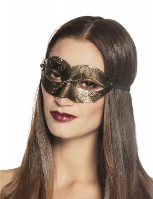 BOLAND  masque pour les yeux Gearpunk unisexe noir/dor&eacute;
