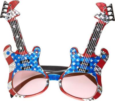 WIDMANN Lunettes guitare rock am&eacute;ricaine adulte