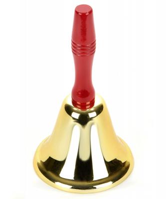 WIDMANN Maxi Cloche Pere Noel En Laiton - Dor&eacute;