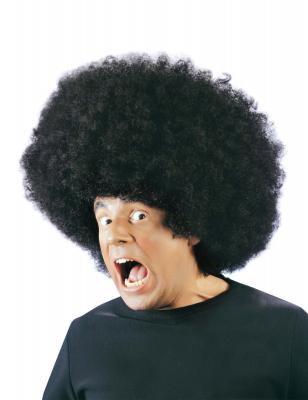 WIDMANN  6108J - Perruque Jimmy, noire, look afro, maxi perruque, carnaval, f&ecirc;te foraine