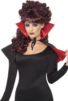 SMIFFYS Mini Cape De Vampire Rouge Et Noire - Taille Unique