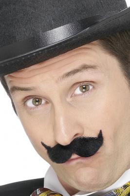PL RH SMITH & SONS WIGMAKERS LTD TRADING AS SMIFFY S, Moustache Edwardian Noir - Noir