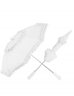 WIDMANN Ombrelle Galon Dentelle Blanche - Blanc