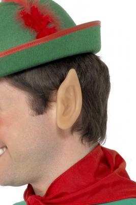 GENERIQUE Smiffys Oreilles d'elfe pointues et molles en vinyle, Peau