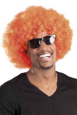 BOLAND Perruque - Afro - Orange - Adulte - Mixte - Int&eacute;rieur