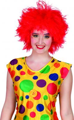 BOLAND Perruque Clown Color&eacute;e Rouge Femme Taille Unique
