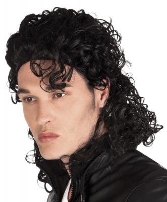 BOLAND  perruque popstar hommes noir