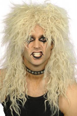 SMIFFYS Perruque hard rocker adulte