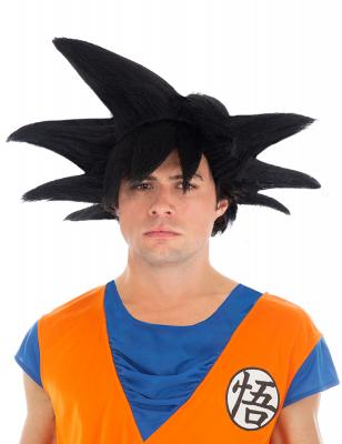 CHAKS  PERRUQUE GOKU SAIYAN NOIRE DBZ- - Perruques
