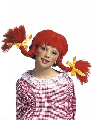 GENERIQUE Perruque tresses rouge fille taille unique