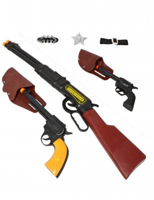 BIGBUY Set cowboy chasseur de prime adulte - 82267